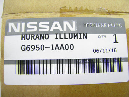 NEW OEM Illuminated Door Sill Kick Plate Set For 10-14 Nissan Murano G69501AA00