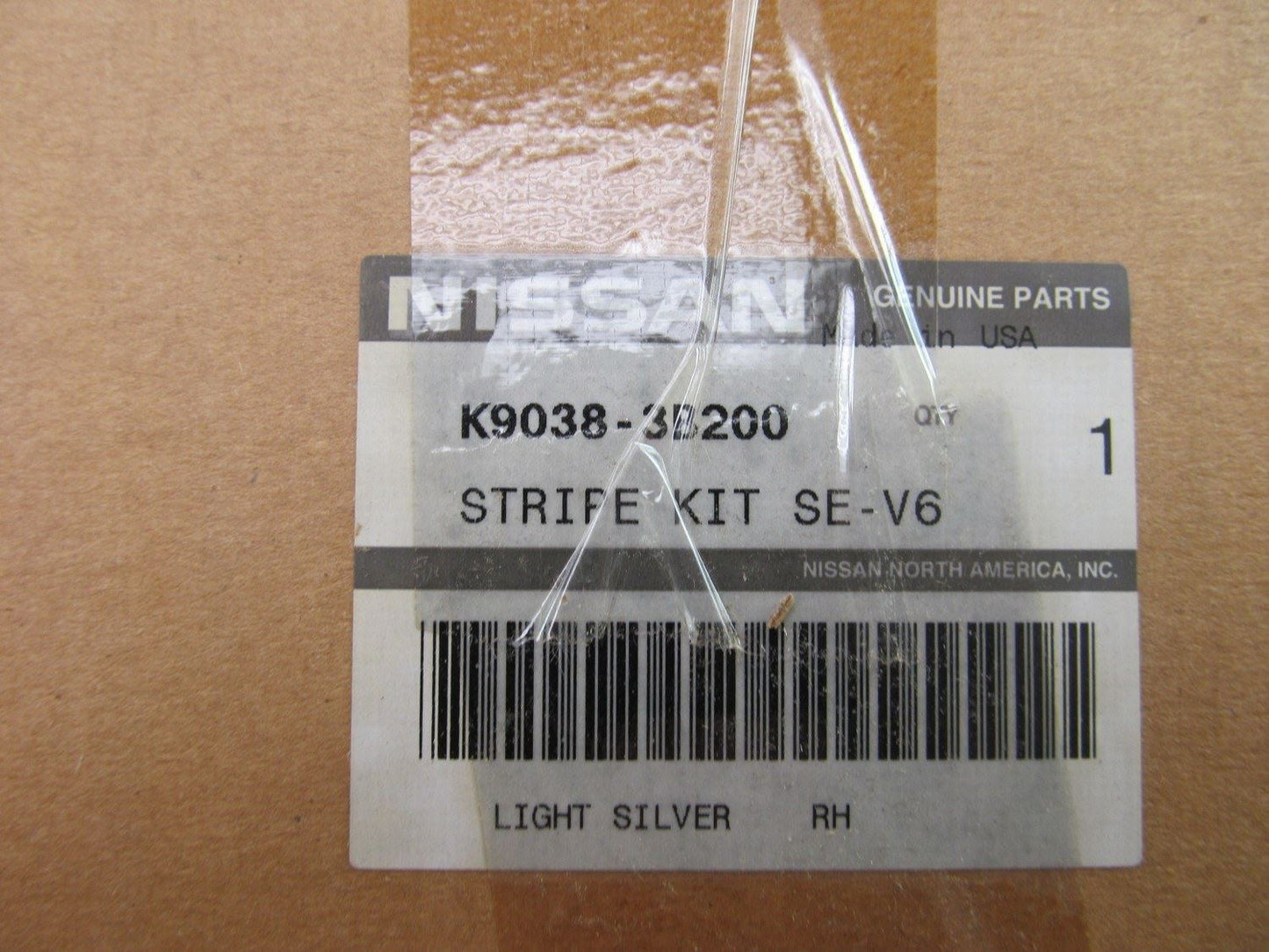 NEW Right Passengers Side Stripe Kit OEM For 1993-1997 Nissan D21 SE-V6 Pickup