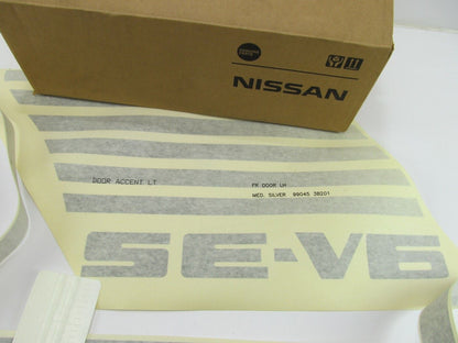 Left Drivers Stripe Kit OEM For 1992-1997 Nissan D21 SE V6 Pickup Reg. Cab