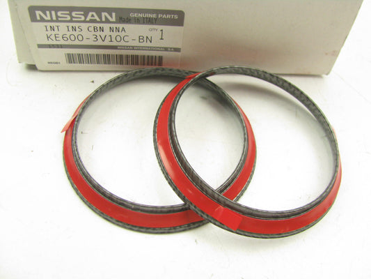 (2) NEW GENUINE KE6003V10CBN A/C Air Vent Trim Rings For 16-19 Nissan Versa Note