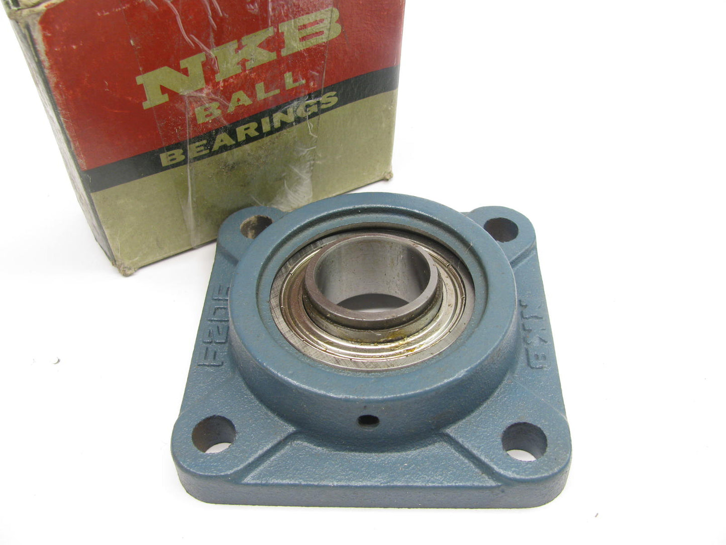 NKB UCF206-20 Square Flange Mount Bearing 1-1/4'' Bore 4 Bolt 3.25'' Centers