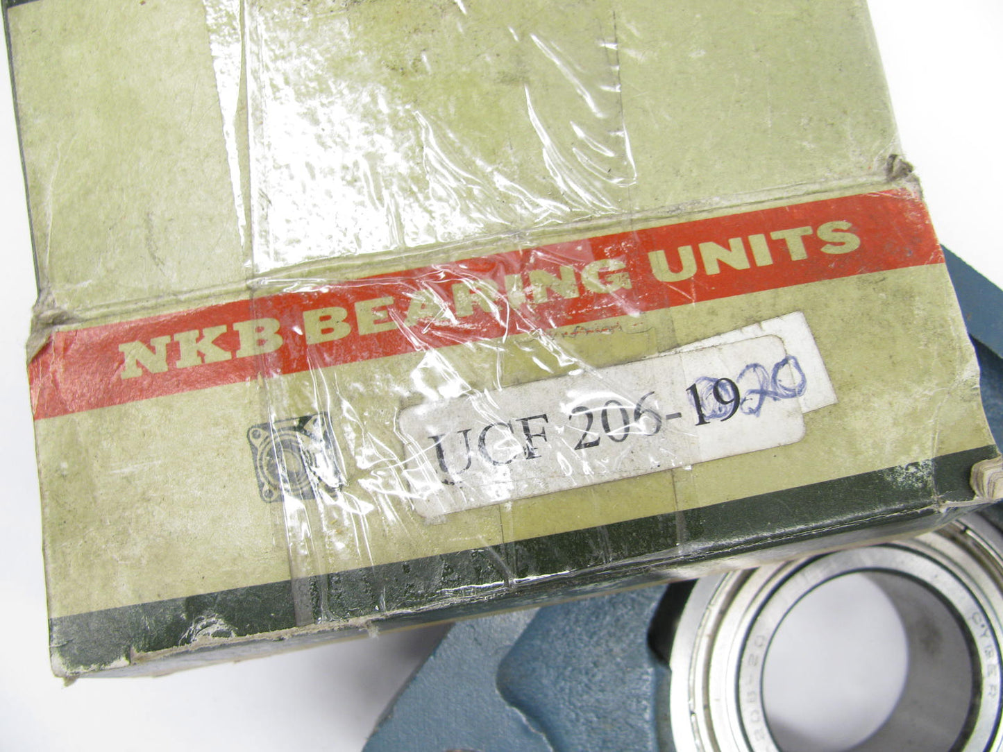 NKB UCF206-20 Square Flange Mount Bearing 1-1/4'' Bore 4 Bolt 3.25'' Centers