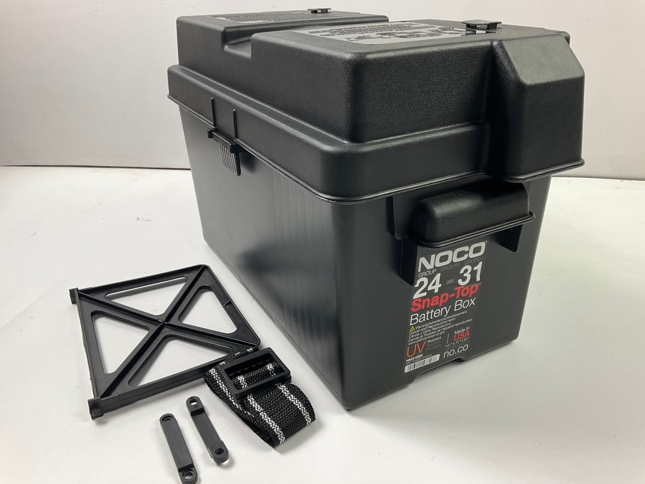 NOCO HM318BK Battery Group 24-31 Snap-Top Battery Box