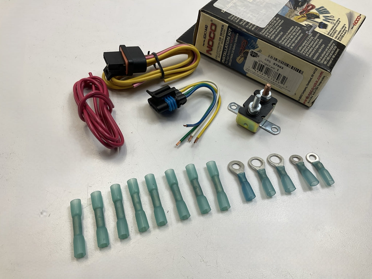 NOCO IGK1440 Battery Isolator Installation Install Kit For Delcotron CS Isolator