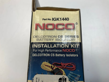 NOCO IGK1440 Battery Isolator Installation Install Kit For Delcotron CS Isolator
