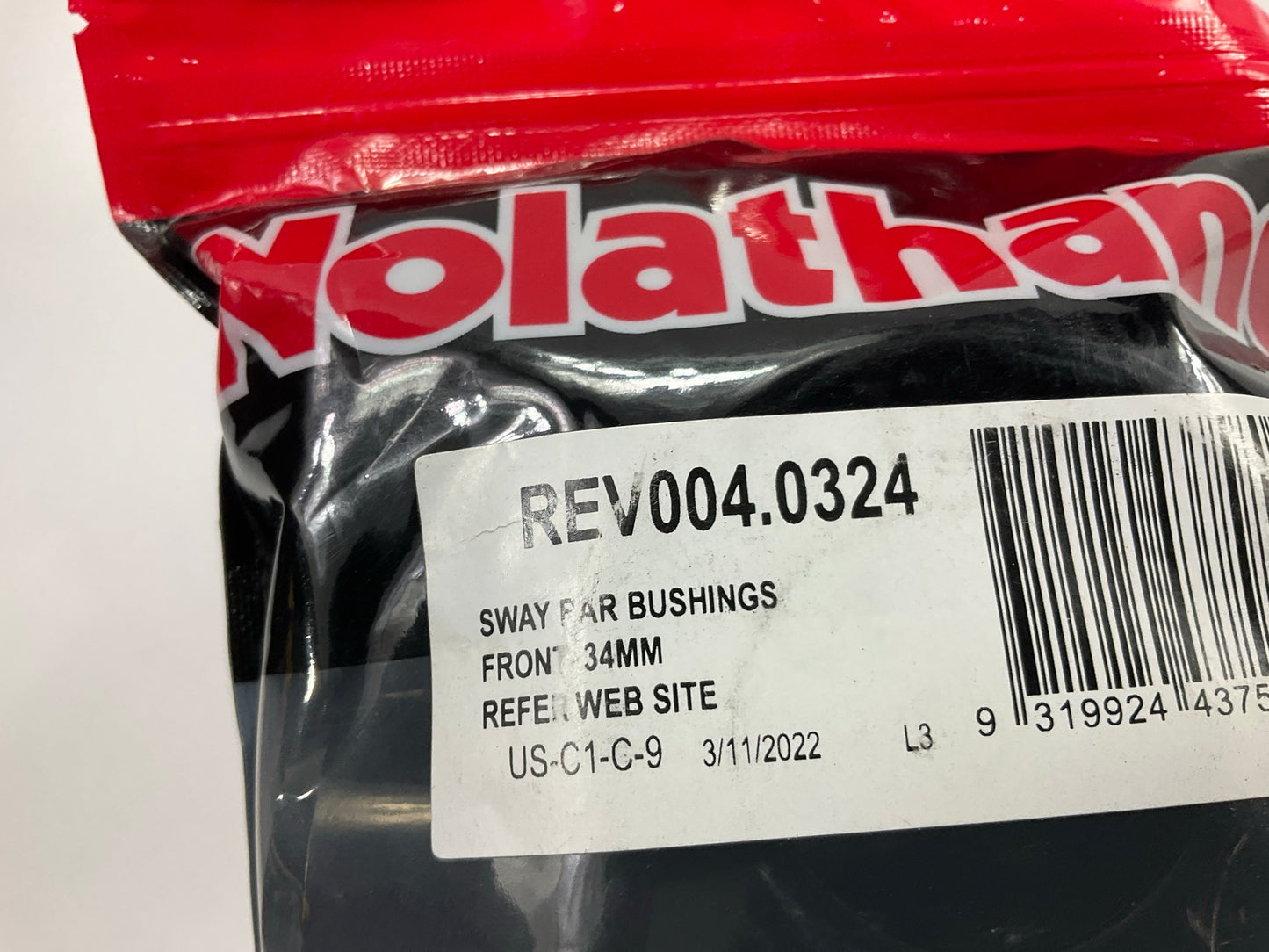 Nolathane REV004.0324 Front Sway Bar Bushing Kit - 2004-2006 Ford F-150 4WD 4X4