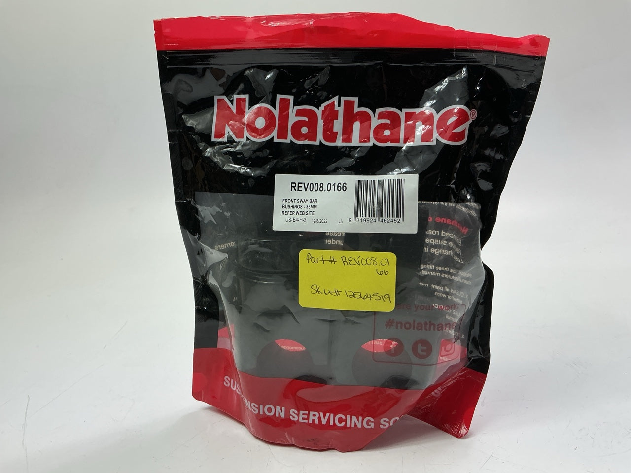 OPEN BAG Nolathane REV008.0166 Sway Bar Mount Bushings For 87-99 Dakota Pickup