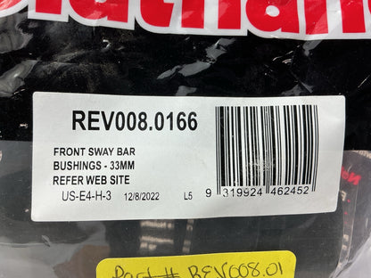 OPEN BAG Nolathane REV008.0166 Sway Bar Mount Bushings For 87-99 Dakota Pickup