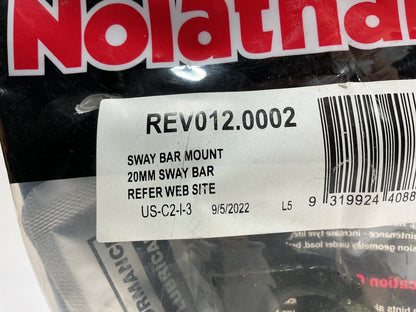 Nolathane REV012.0002 Rear To Frame Suspension Stabilizer Sway Bar Bushings