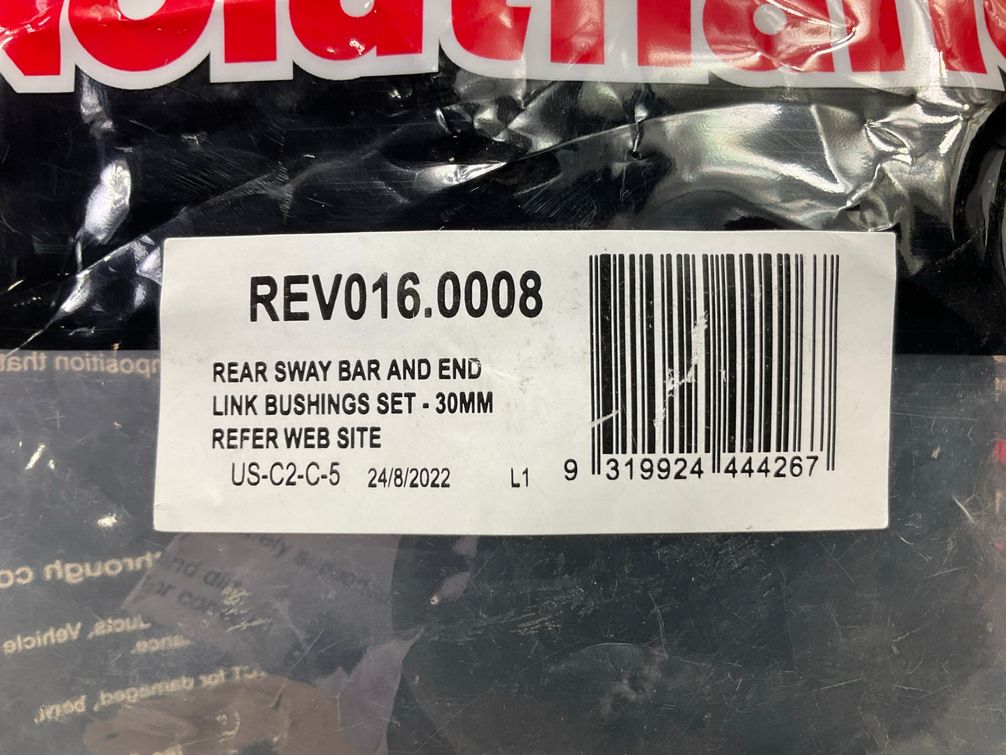 Nolathane REV016.0008 Rear Stabilizer Sway Bar Bushing Kit 99-04 F-250 4WD 30mm