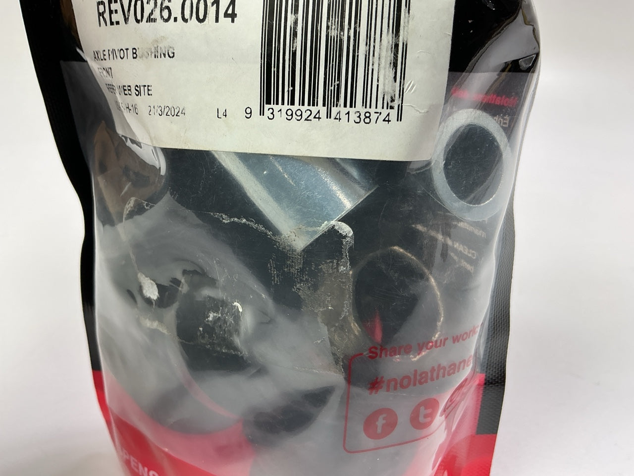 Nolathane REV026.0014 Front I-Beam Axle Pivot Bushing Kit