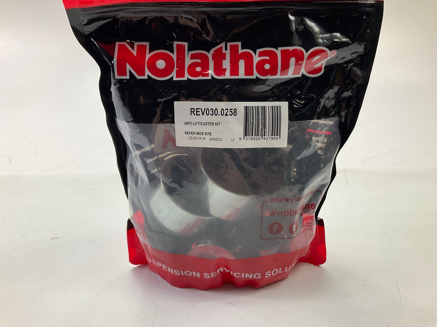 Nolathane REV030.0258 LCA Control Arm Inner Bushing Kit (Anti-Lift/Caster Kit)