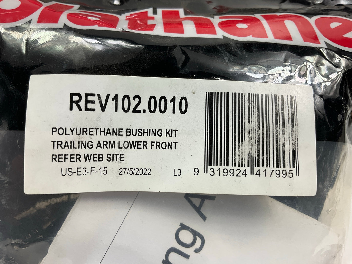 Nolathane REV102.0010 Pair Trailing Arm Bushings, For 1999-2004 Grand Cherokee