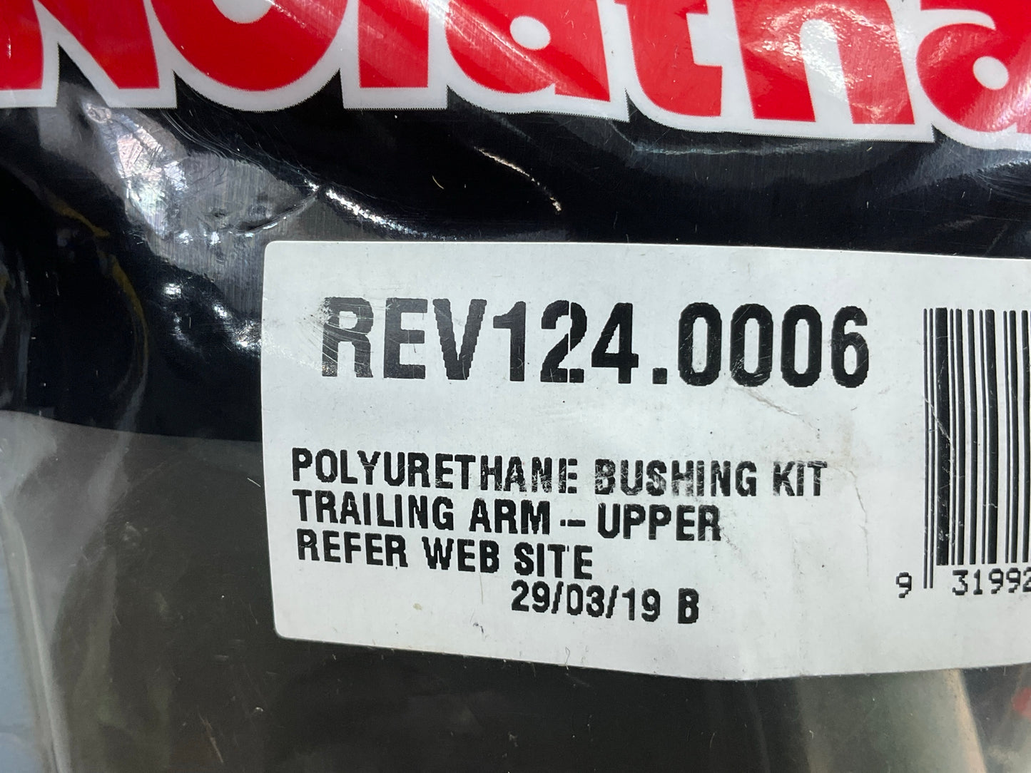 Nolathane REV124.0006 Rear Trailing Arm Bushing Kit - 92-04 Mitsubishi Diamante