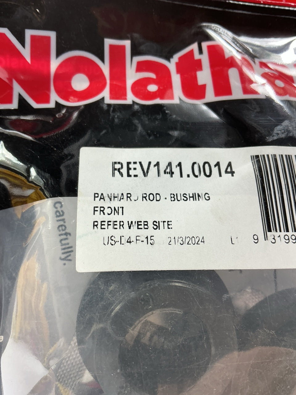 Nolathane REV141.0014 Front Suspension Track Bar Bushing Kit