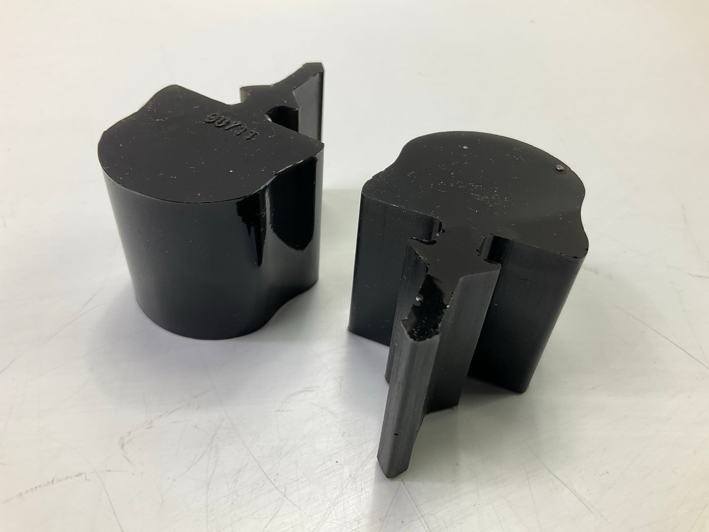 Nolathane REV218.0032 Front Upper Bump Stops, Black, Poly, PAIR
