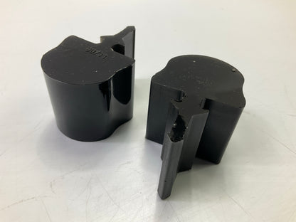 Nolathane REV218.0032 Front Upper Bump Stops, Black, Poly, PAIR