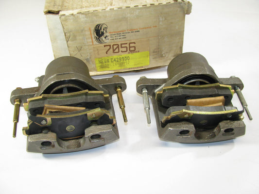 REMAN. Northeastern C429900 FRONT Brake Calipers With Brake Pads