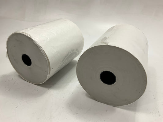 Norton 00402 White 6'' X 750' Polycoated Masking Paper, 2 Rolls / Box