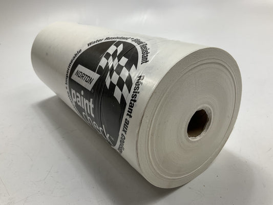 Norton 00403 White 12'' X 500' Polycoated Masking Paper (2 Rolls, 250 Feet Each)