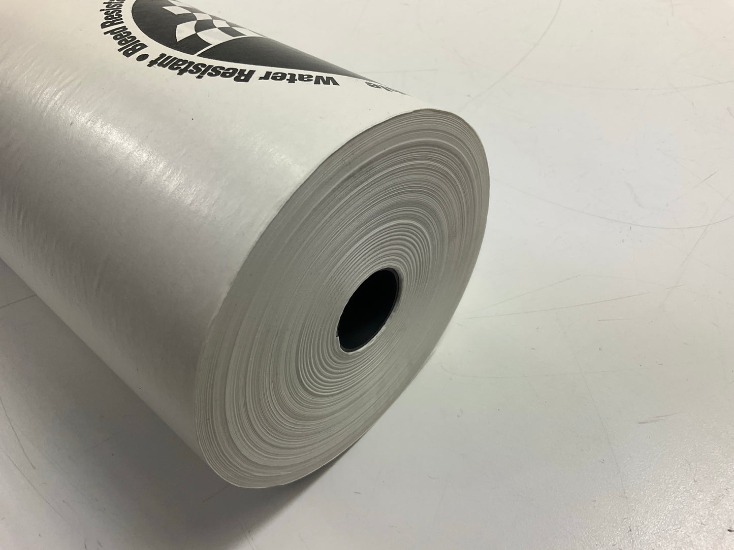 Norton 00407 White 36'' X 750' Premium White Polycoated Masking Paper