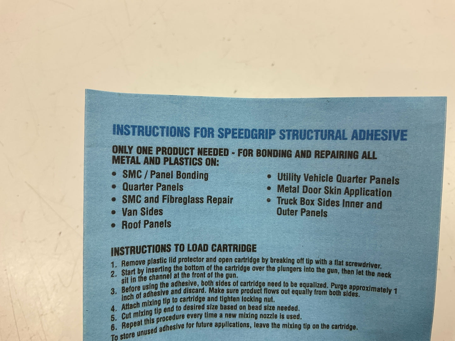 Norton 04615 SPEEDGRIP Urethane Structural Adhesive (220 Ml), EXP 10-29-2026