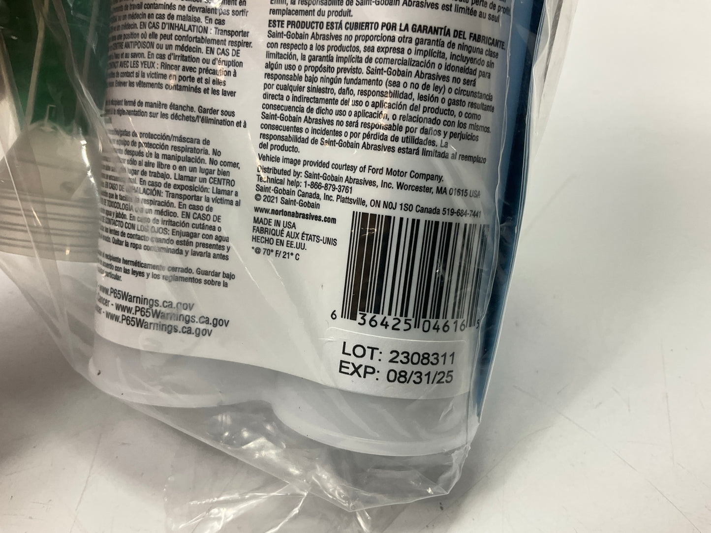 EXPIRED (4) Norton 04616 Speed Grip 5 Minute Structural Adhesive Urethane 215 Ml