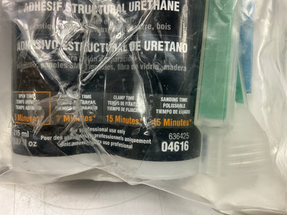 Norton 04616 Speed Grip 5 Minute Structural Adhesive - Urethane, 215 Ml 10/2026