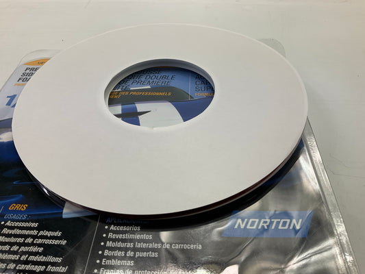 Norton 05620 Premium Automotive Double-Sided Attachment Tape, 20 Yard X 1/4''