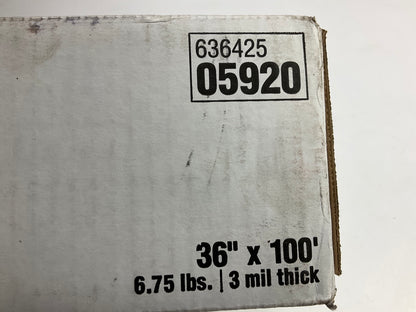 Norton 05920 36'' X 100' Self-Adhesive Weather Barrier 36 In X 100 Ft 3 Mil