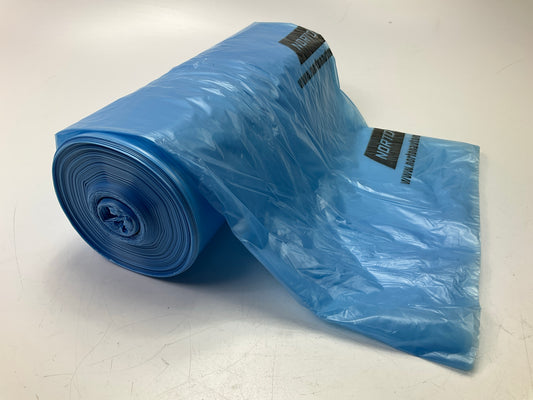 Norton 05922 Blue Wrap Plastic 17'' Wheel Masker Overspray Protection (50 Count)