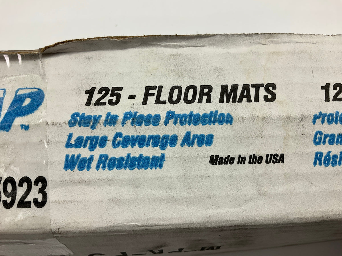 Pack Of 125 Pcs Norton 05923 Blue Wrap 16-1/2''x21'' Protective Plastic Floor Mats