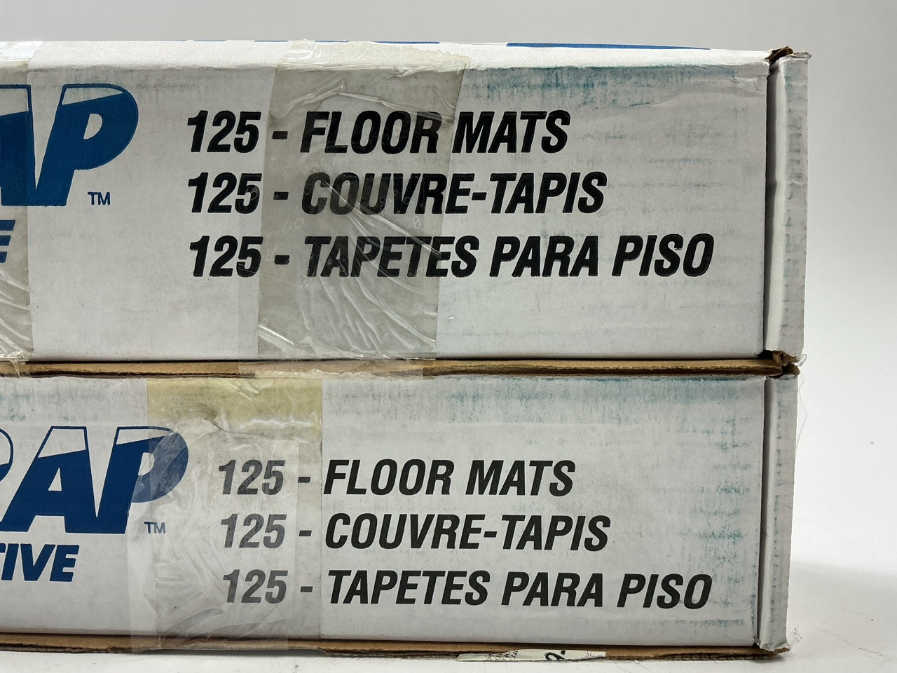 (2) Packs Of 125 Each - Norton 05923 Blue Wrap 16-1/2''x21'' Protective Floor Mats