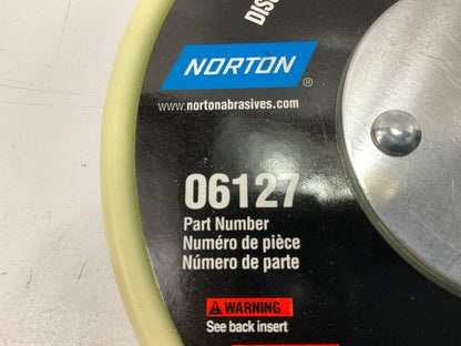 Norton 06127 6'' Disc Back Up Polishing Buffing Pad Soft, Low Profile