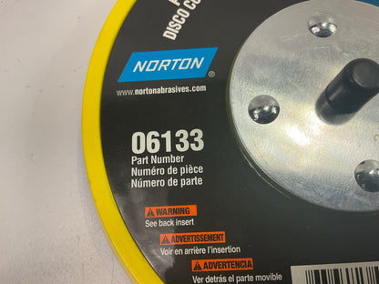 Norton 06133 6'' PSA Medium Low Profile Back Up Pad For DA / Random Orbit Sander