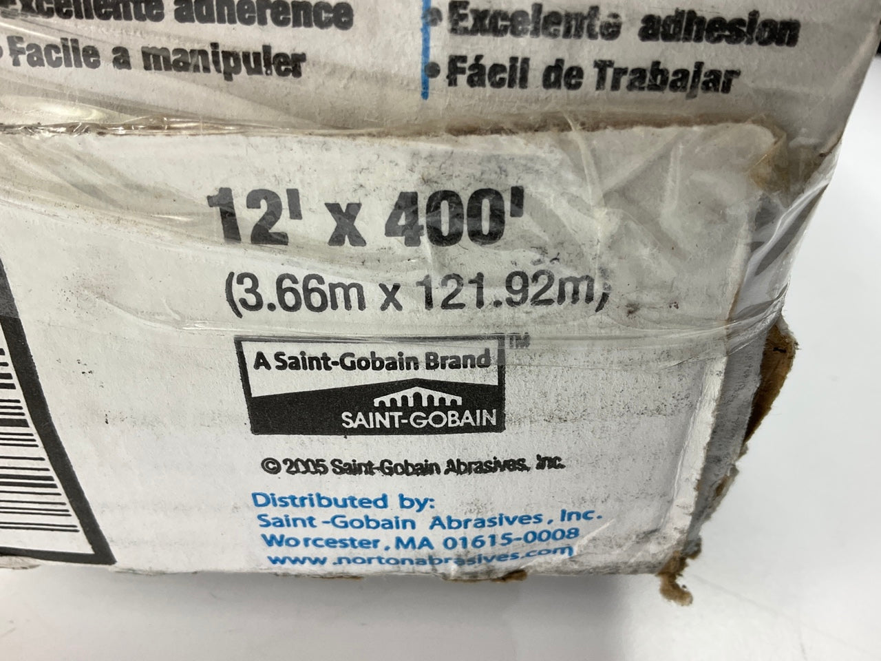 Norton 06727 Paint Masking Plastic Film Overspray Sheeting 12 Ft X 400 Ft
