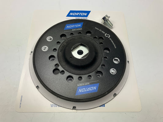 Norton 12647 Multi-Hole Sanding Back-Up Pad, 150mm (5.9'')