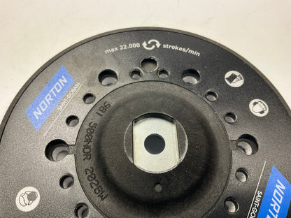 Norton 12647 Multi-Hole Sanding Back-Up Pad, 150mm (5.9'')