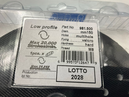 Norton 12647 Multi-Hole Sanding Back-Up Pad, 150mm (5.9'')