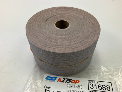 Norton A275 Champagne PSA Sheet Roll Grade P150B (2-3/4'' X 45 Yards) - 31688