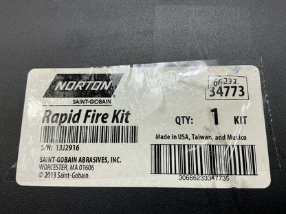 Norton 34773 Rapid Fire Kit Dynabrade Pneumatic Tool Disc Sander 20000 RPM