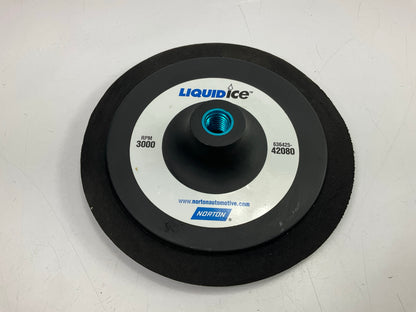 Norton 42080 8'' NorGrip Back-Up Pad 5/8''-11 For 8'' Wool Buffing Pad Bonnet