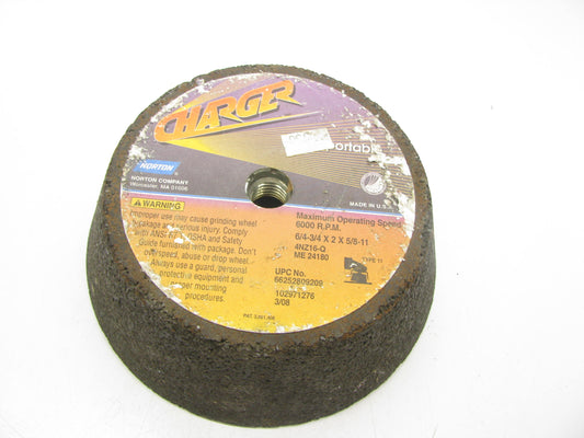 Norton 4NZ16-Q RB Type 11 Flaring Cup Grinding Wheel