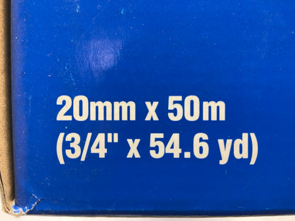 Norton 70746 Premium 3/4'' Foam Masking Tape, (3/4'' X 54.6 Yd) 20mm X 50 Meter