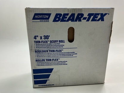 Norton 75502 4'' X 30 Feet Thin-Flex Gray Scuff Pad Sanding Pad Roll BEAR-TEX