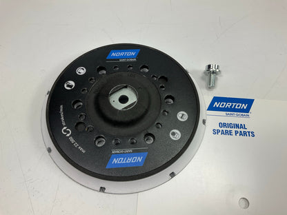 Norton RUPES 6'' (150mm) Grip Multi-Hole Direct Flow Backup Pad Skorpio Sander