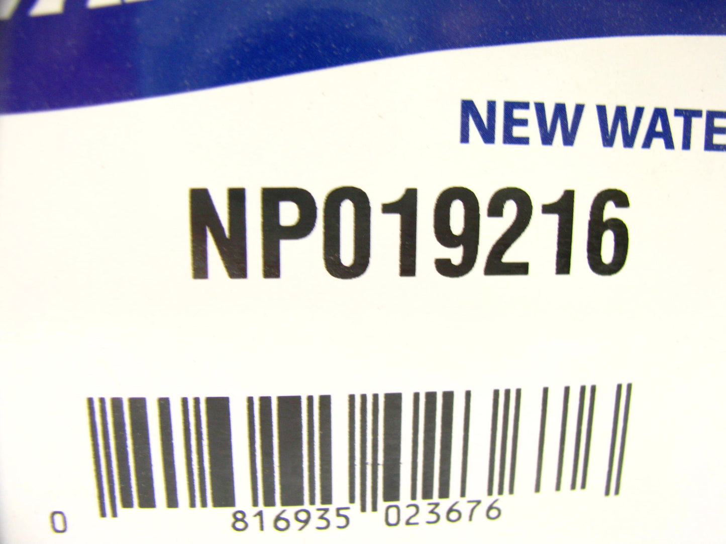 Novapacific NP019216 Engine Water Pump For 1991-1997 Toyota Previa 2.4L-l4