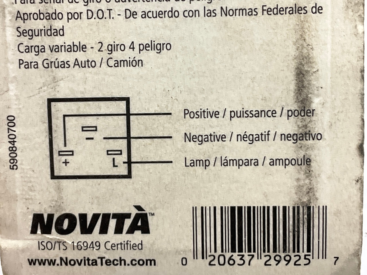Novita EP28 Electronic Hazard Warning Flasher