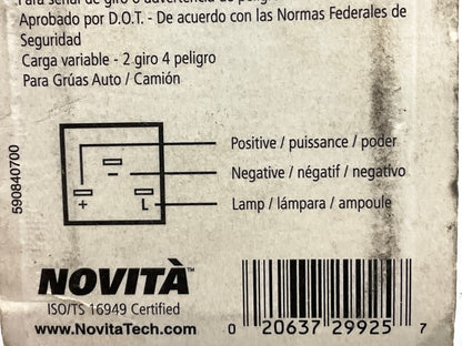 Novita EP28 Electronic Hazard Warning Flasher