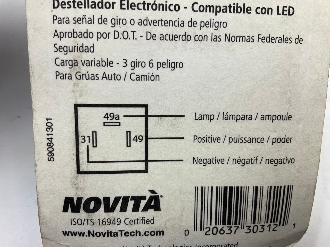 Novita EP36 Hazard Warning Flasher